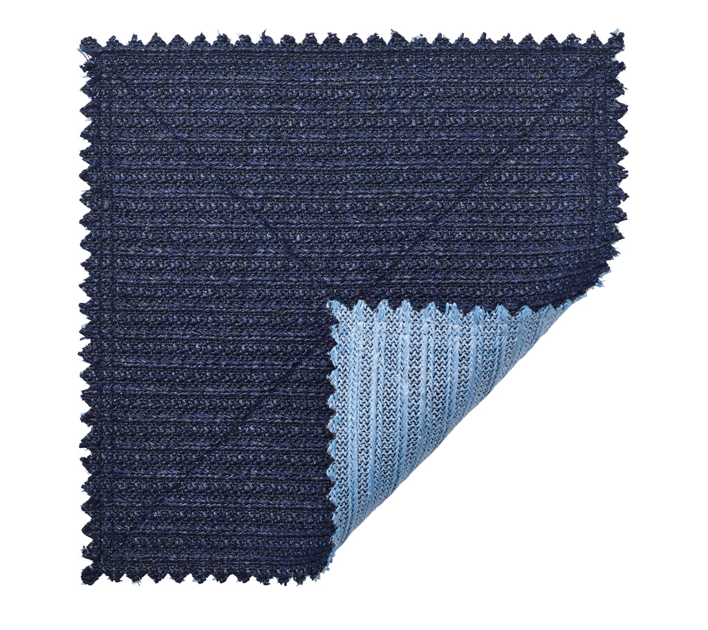 Vista Placemat in Navy & Periwinkle, Set of 4