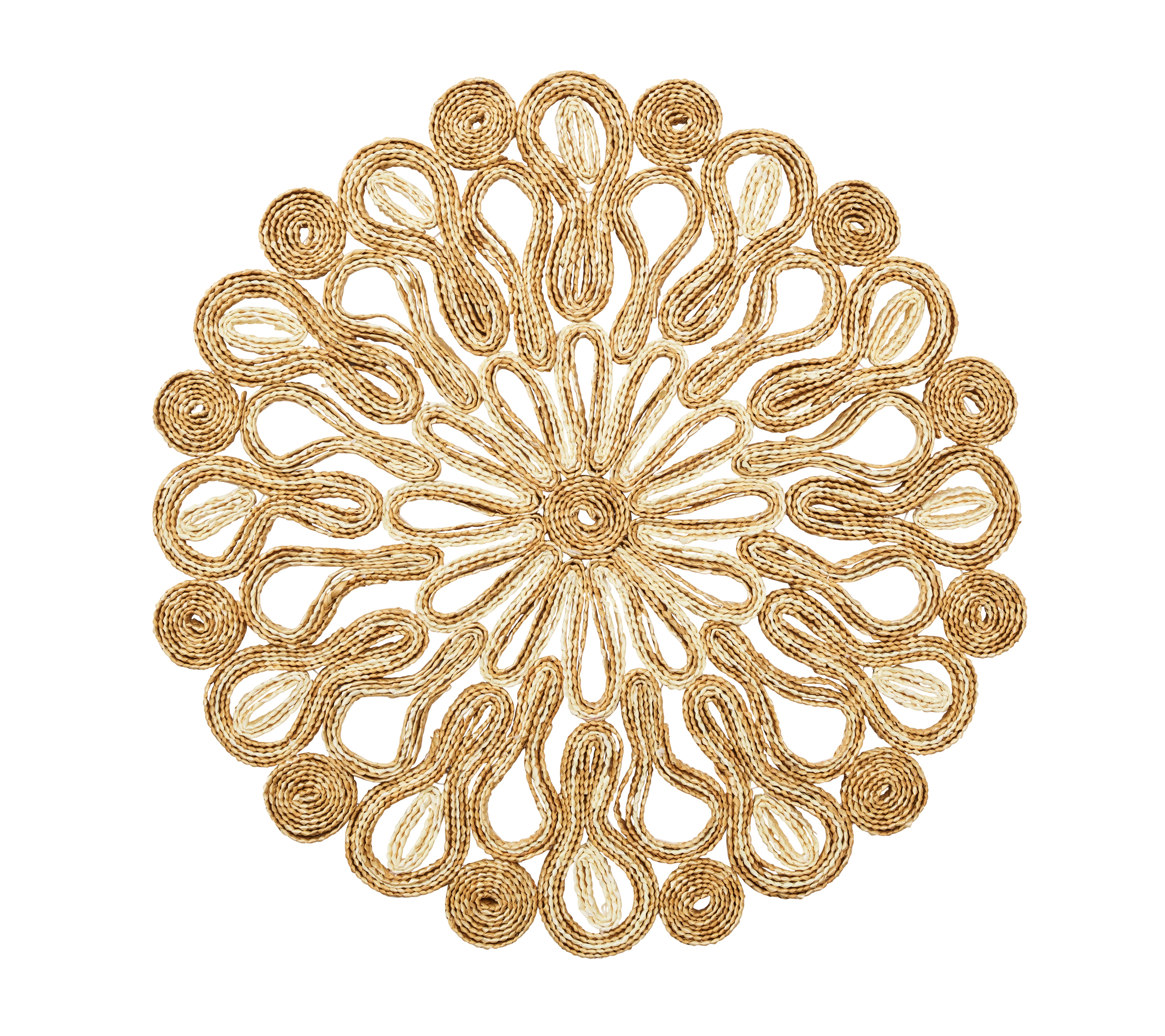 Marisol Placemat in Ivory & Natural, Set of 4