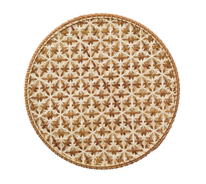 Lanai Placemat in Natural & Brown, Set of 4