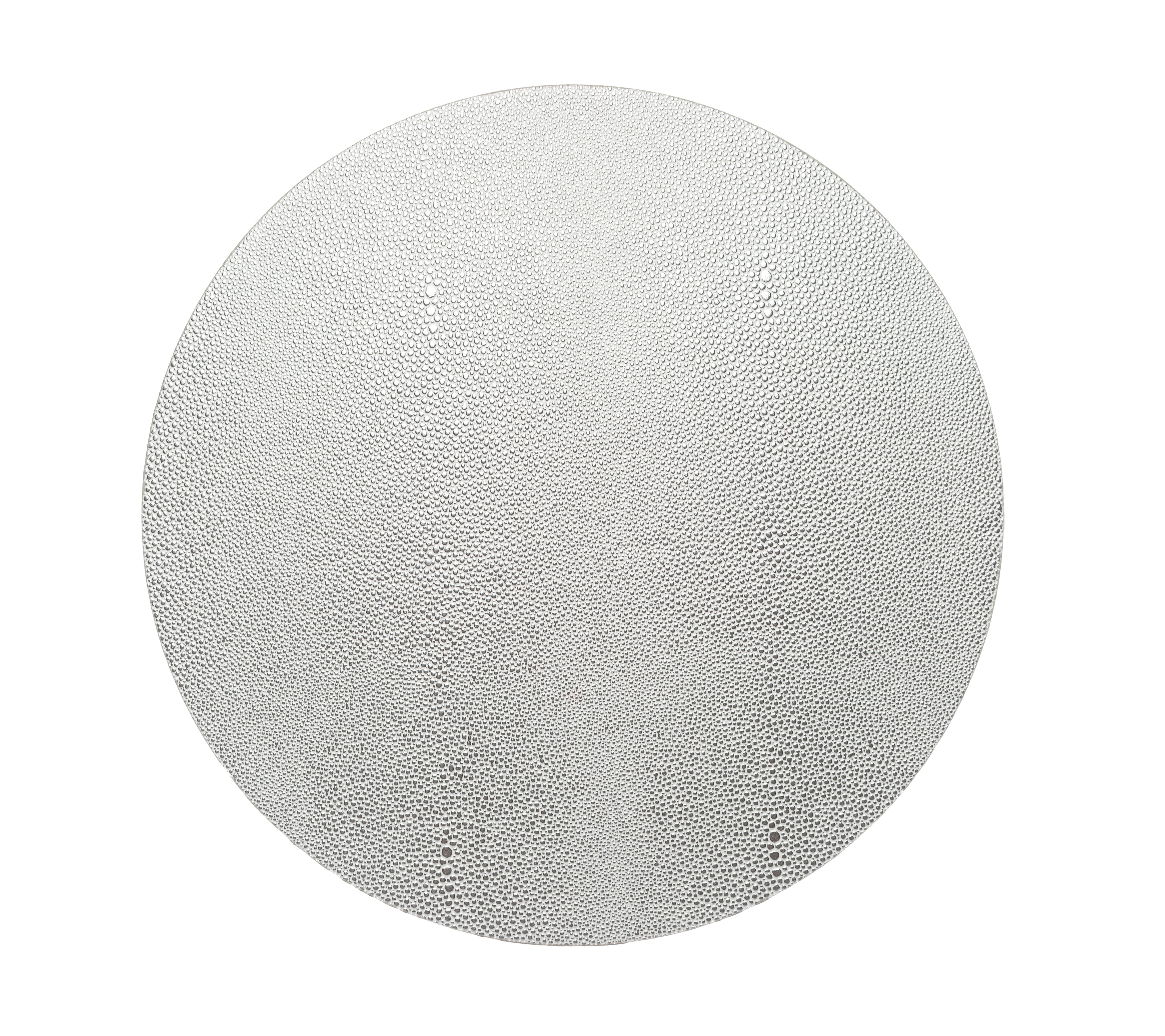 Pebble Placemat in Silver, Set of 4