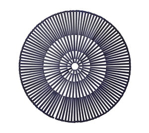 Spoke Placemat in Navy, Set of 4