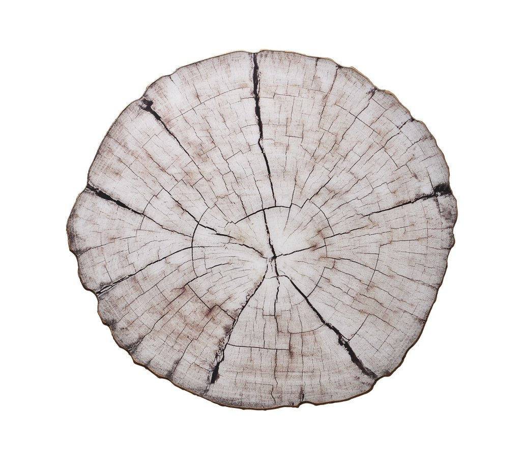 Birch Placemat in Ivory & Natural, Set of 4