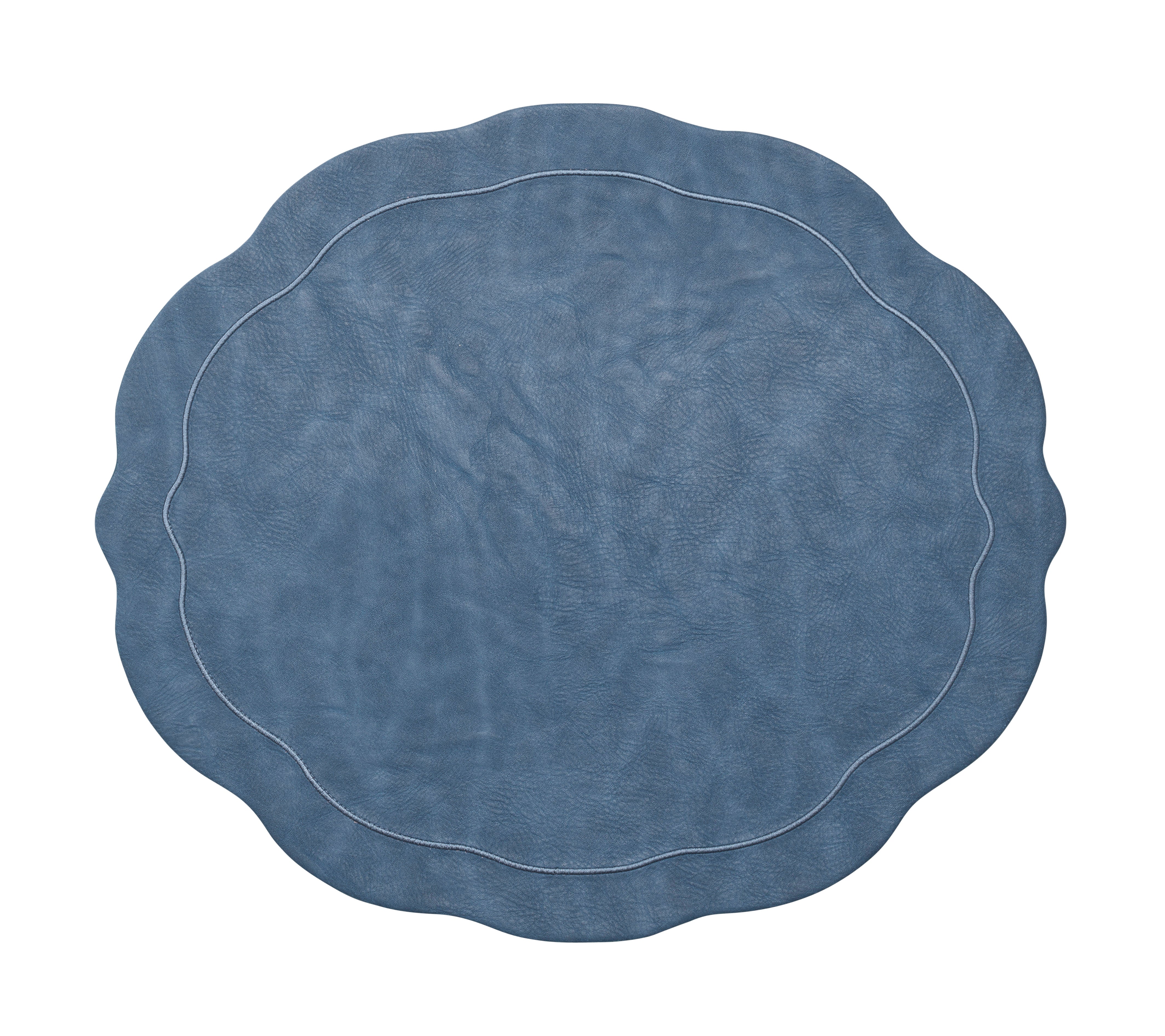 Tailored Placemats in Blue, Set of 4