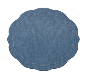Tailored Placemats in Blue, Set of 4