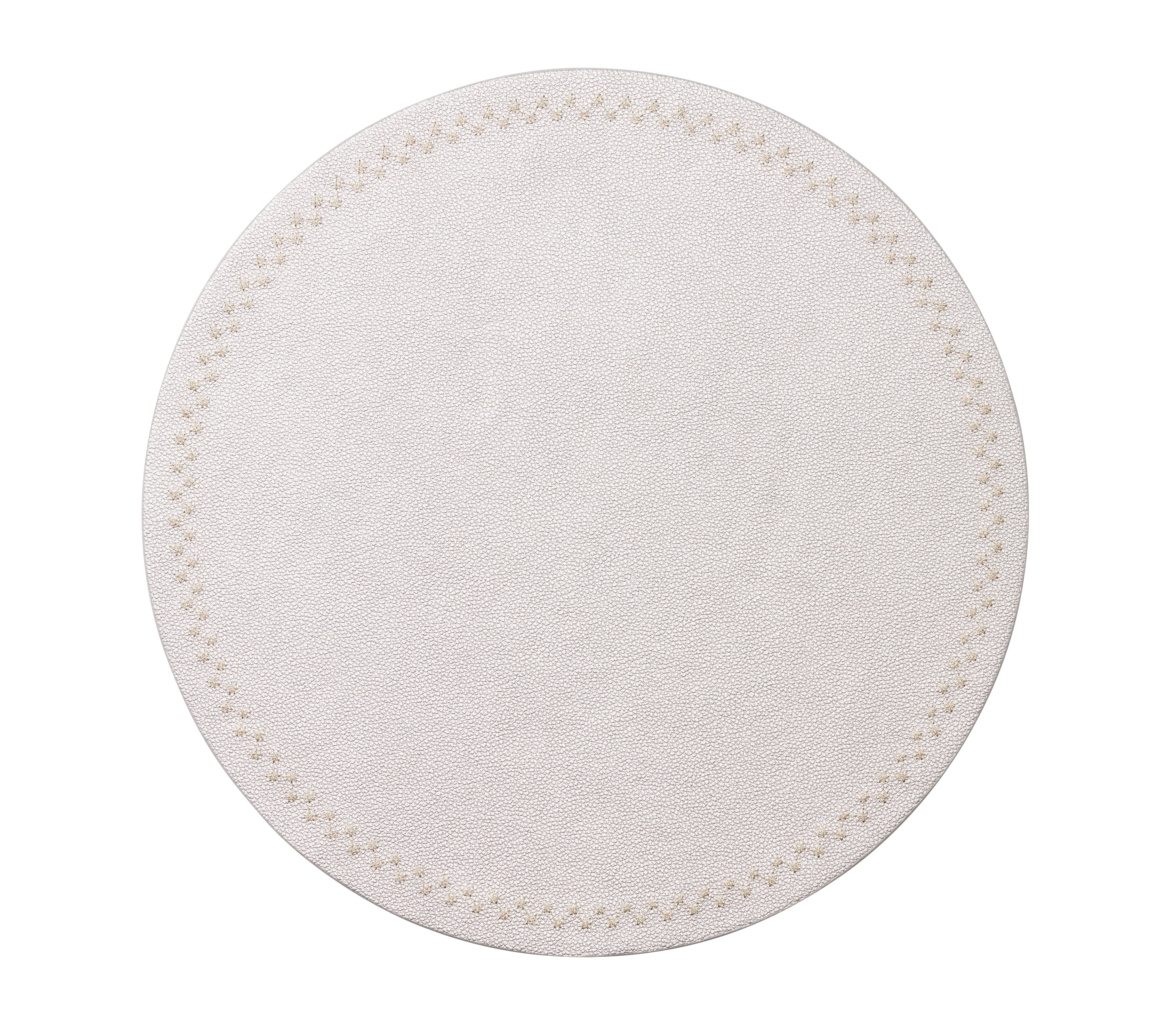 Starry Night Placemat in Silver, Set of 4