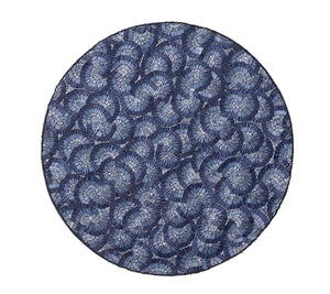 Lune Placemat in Blue, Set of 2