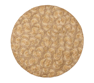Lune Placemat in Gold, Set of 2
