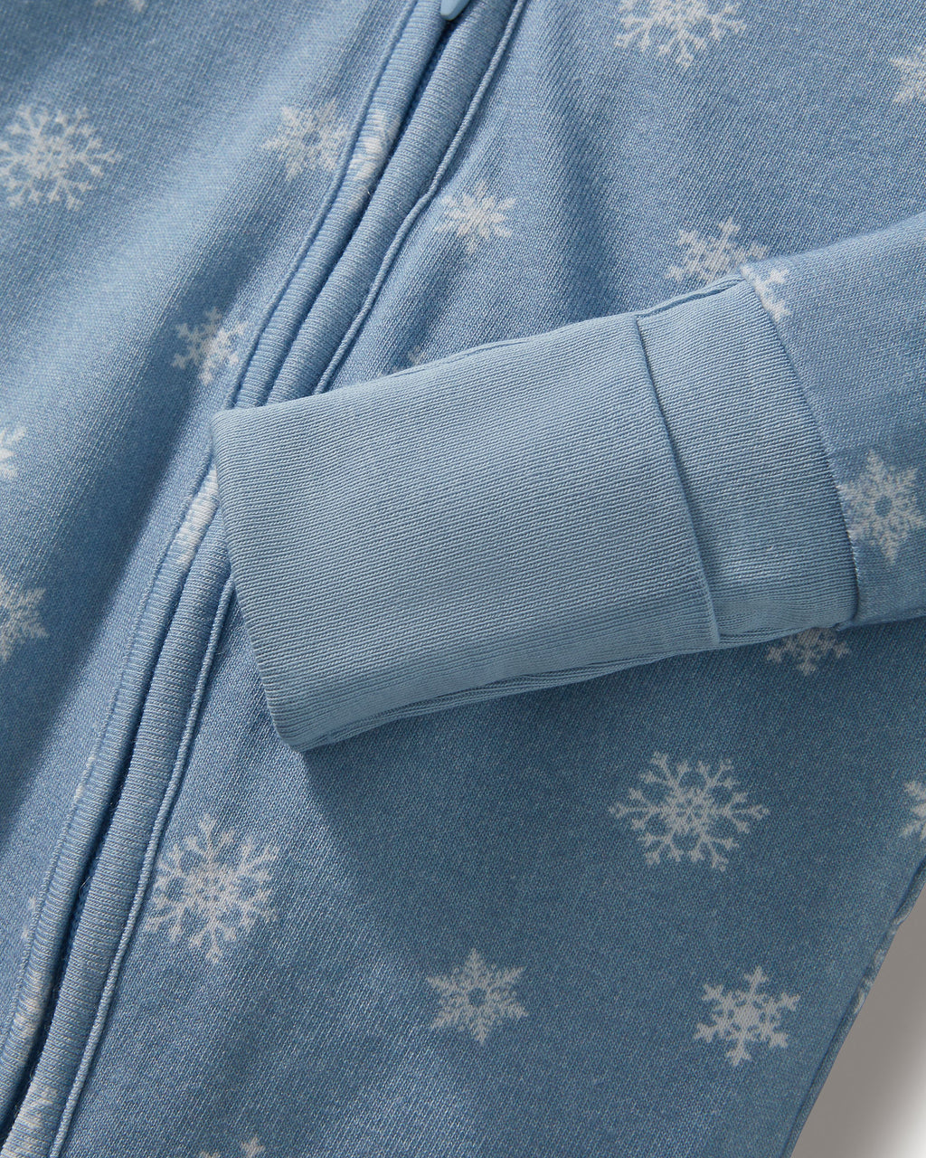 Baby’s Pima Peekaboo Romper in Periwinkle Wonderland