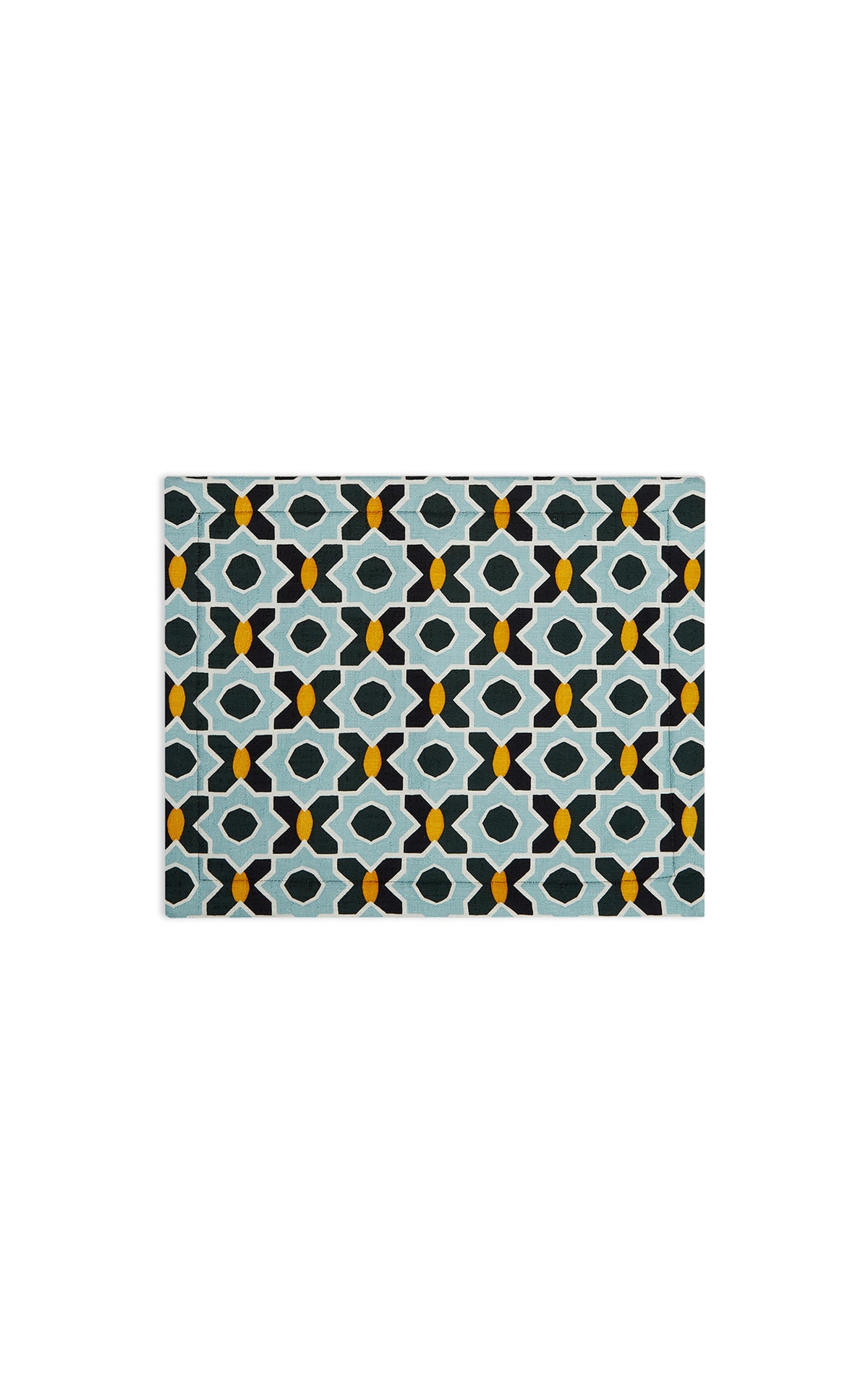 Placemats in Plaza Small Light Blue, Set of 2