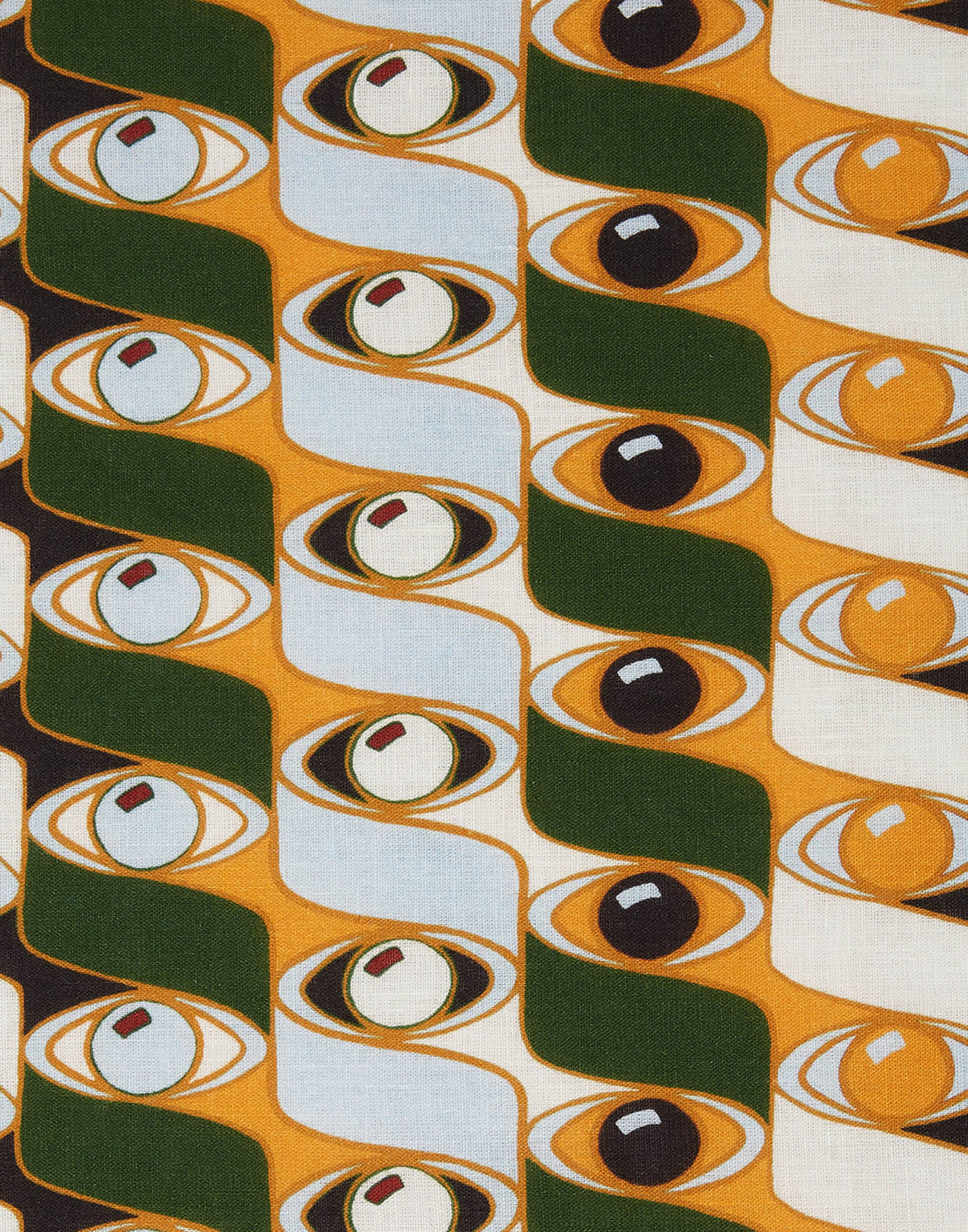 Placemats in Third Eye Yellow, Set of 2