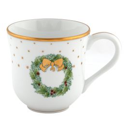 CHRISTMAS MUG - WREATH