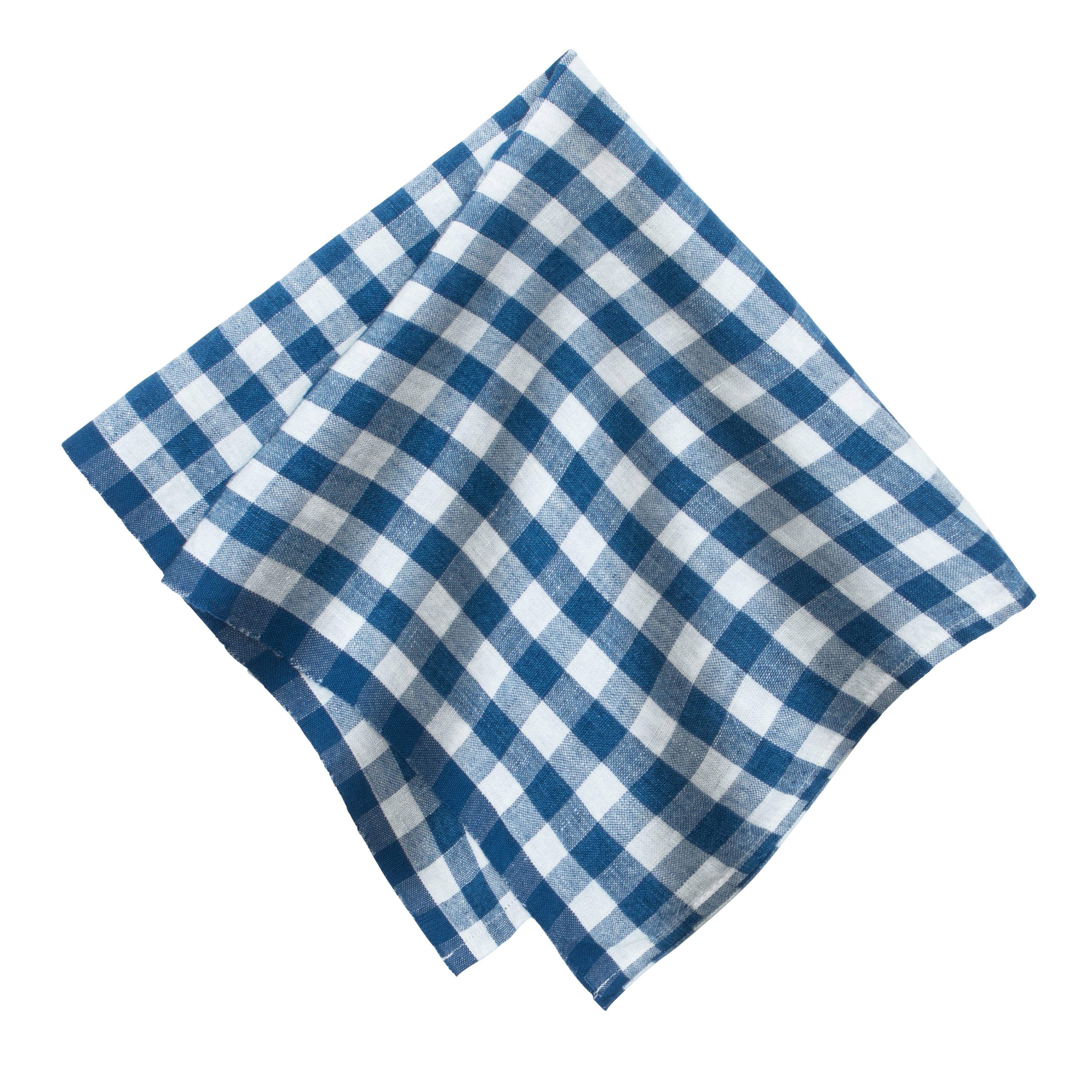 Picnic Napkin in Blueberry, Set of 4