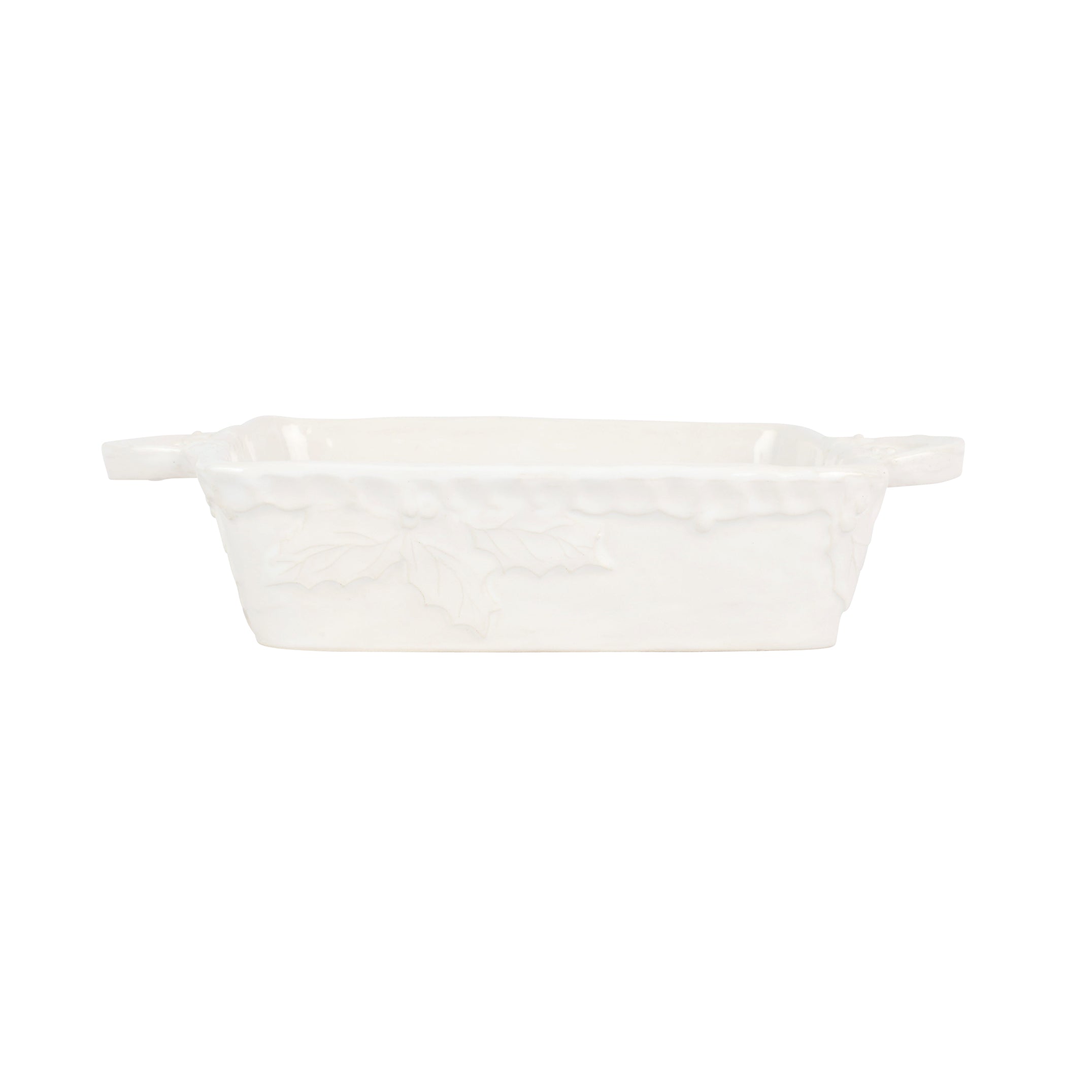 Pietra Natale Square Baker in White