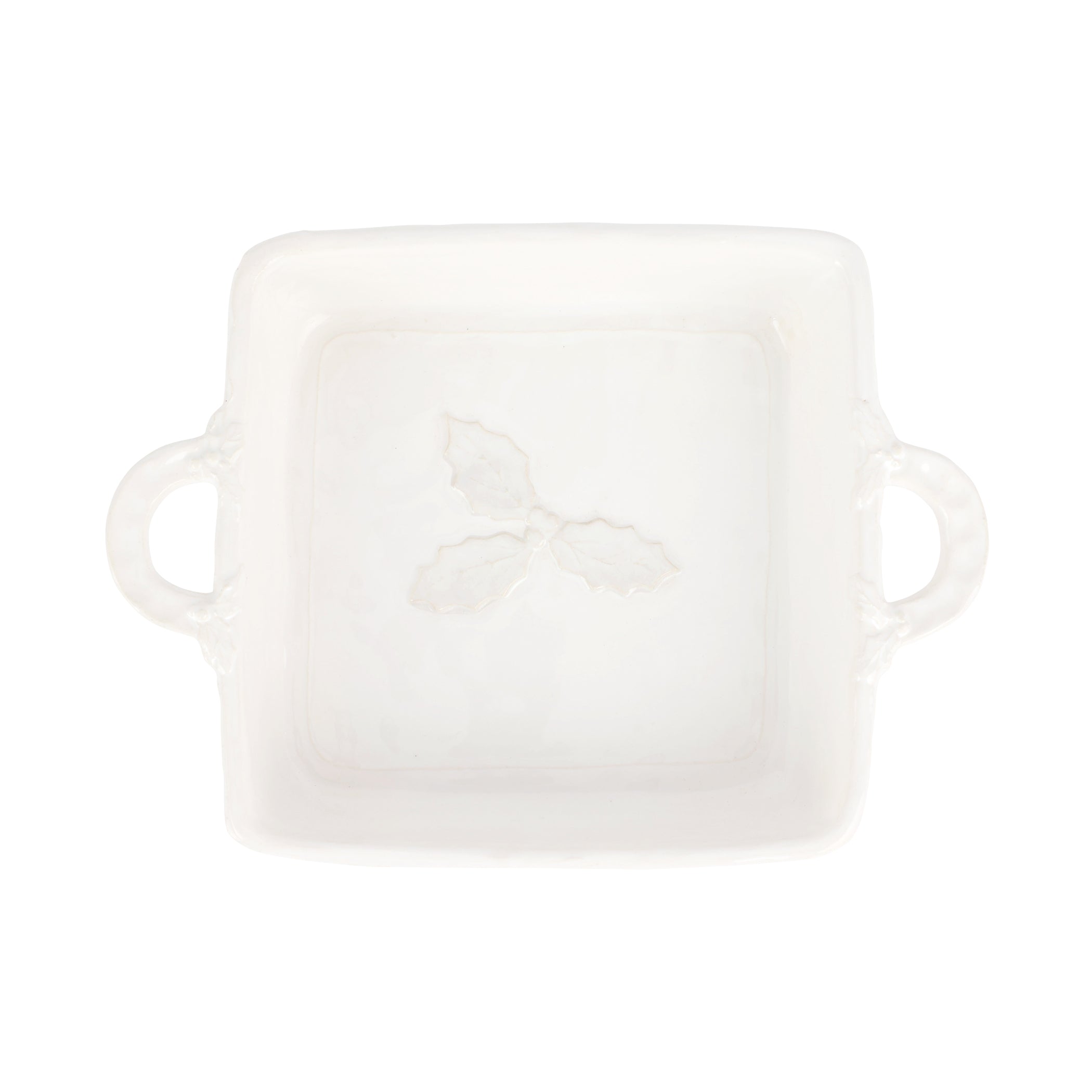 Pietra Natale Square Baker in White
