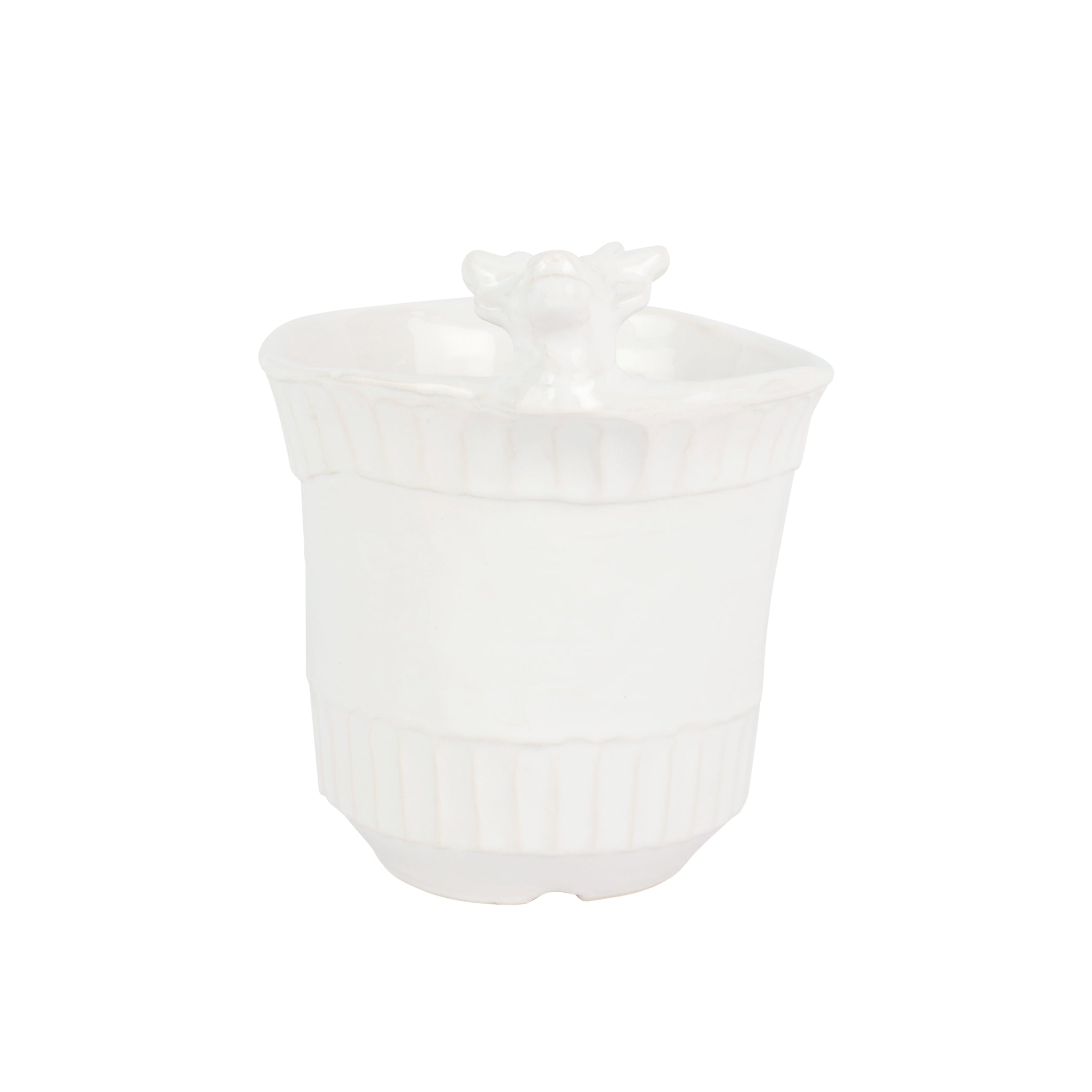 Pietra Natale Utensil Holder in White