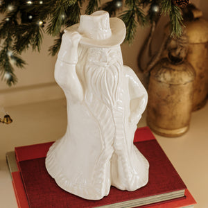 Pietra Natale Figural Cowboy Santa