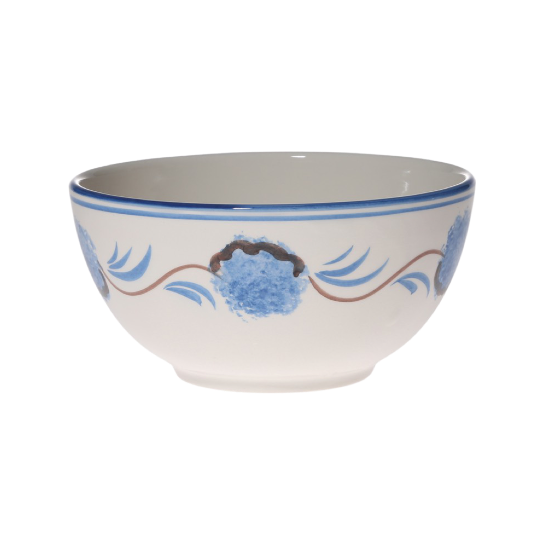 Blue Flower Cereal Bowl