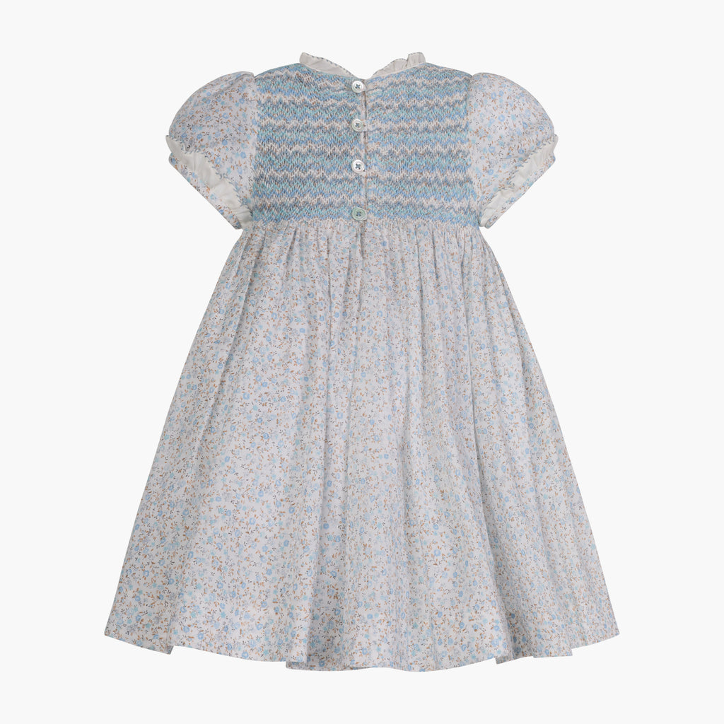 Clotilde Dress in Blue