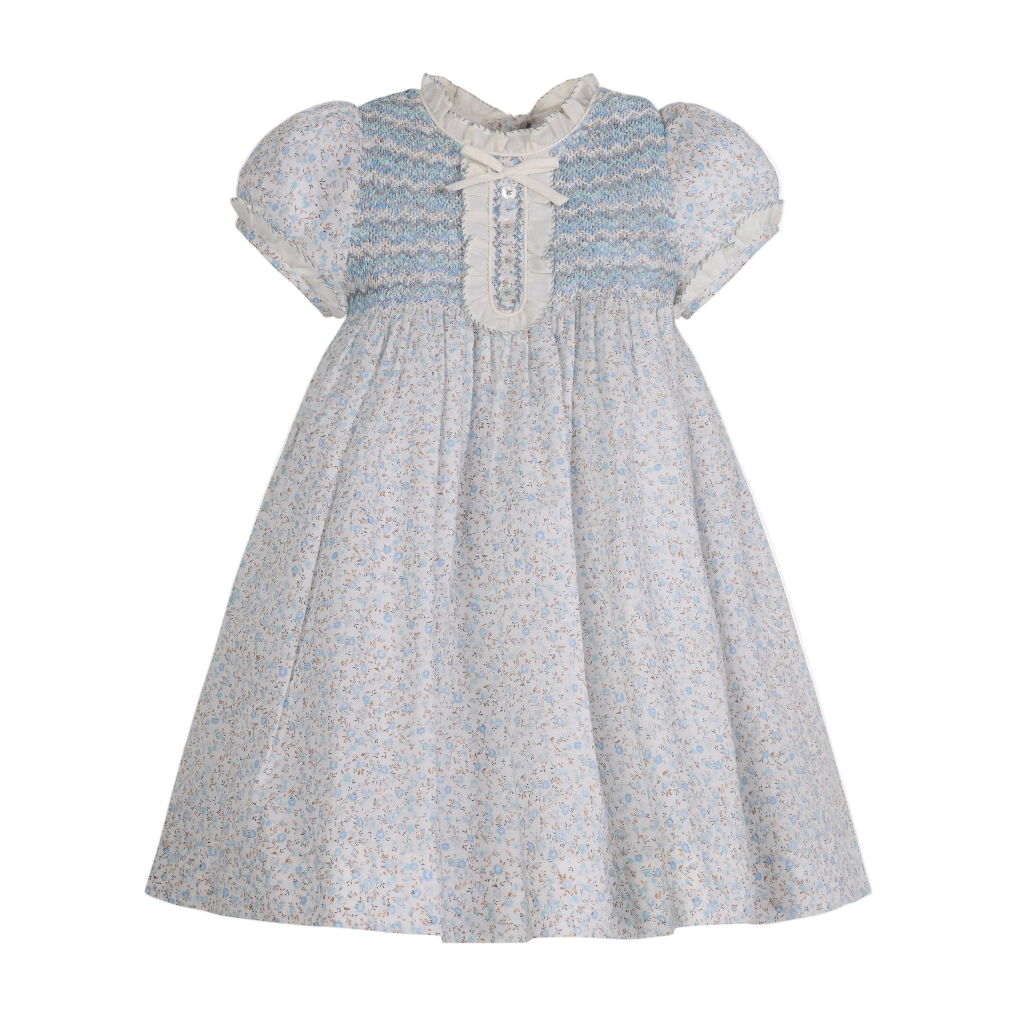 Clotilde Dress in Blue