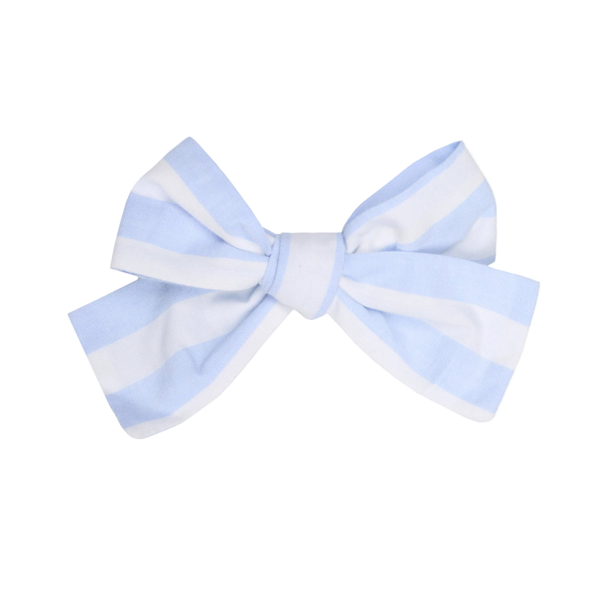 Striped Bow Clip