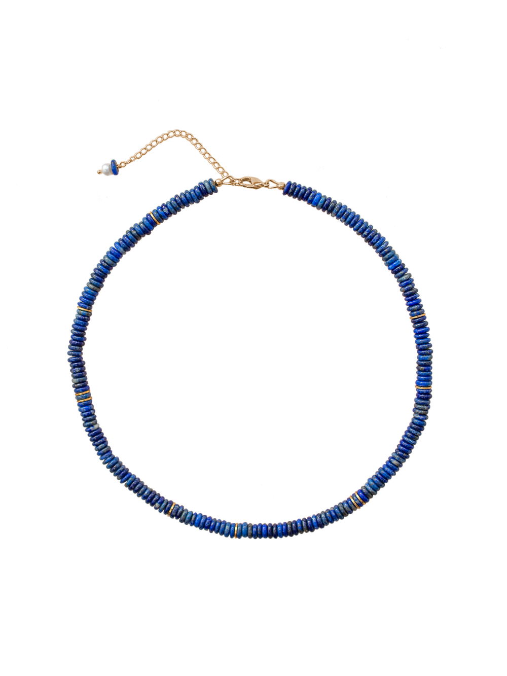 Polly Necklace in Blue