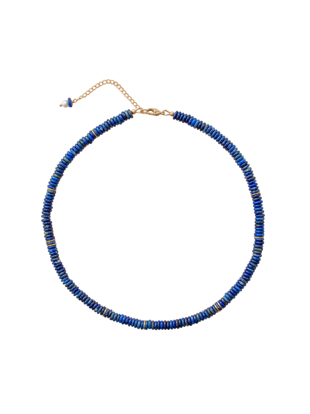 Polly Necklace in Blue