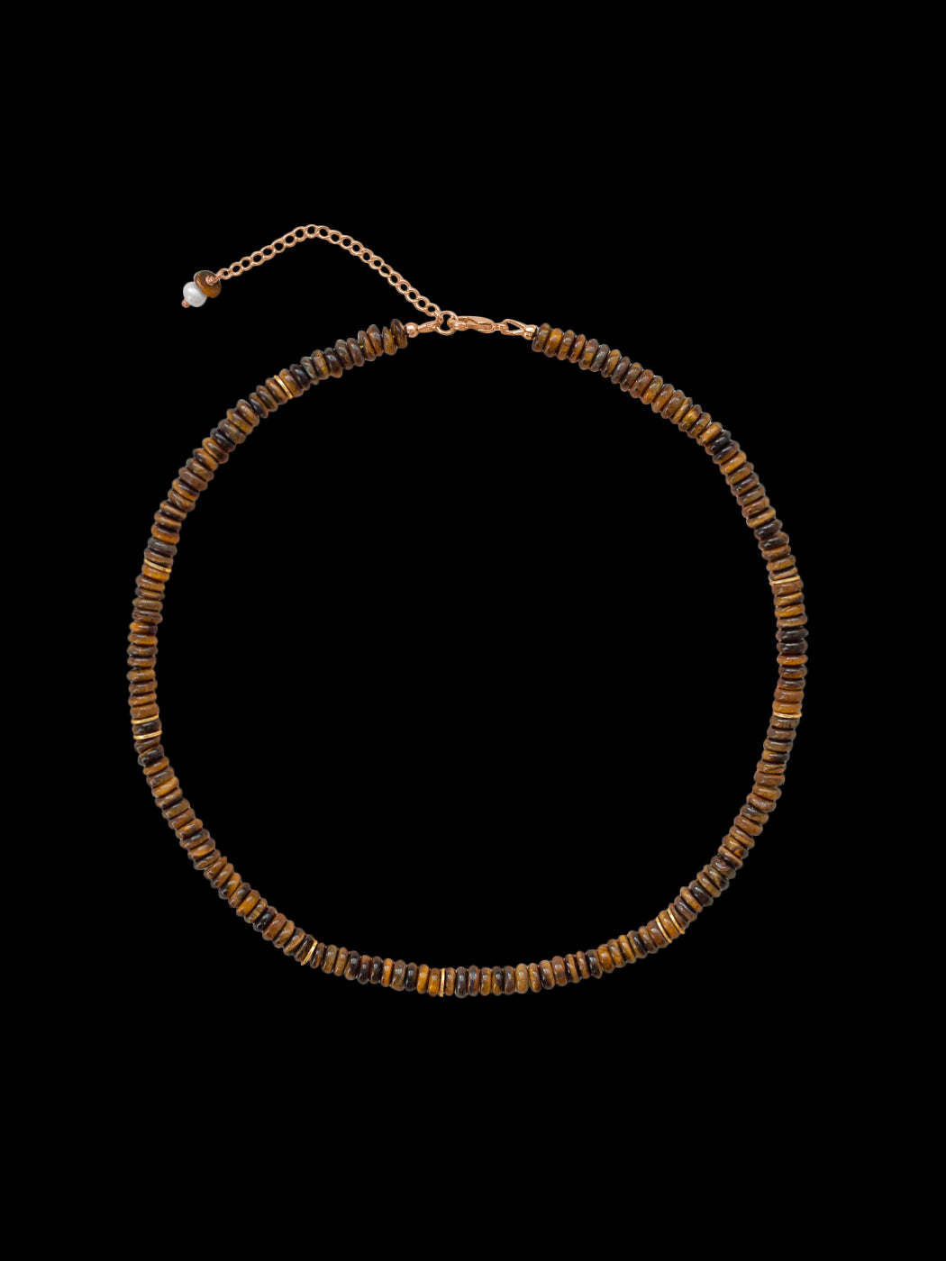 Polly Necklace in Brown