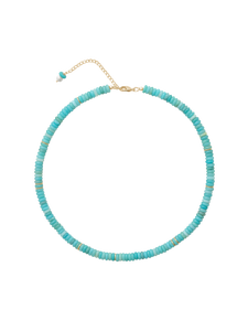 Polly Necklace in Blue/Green