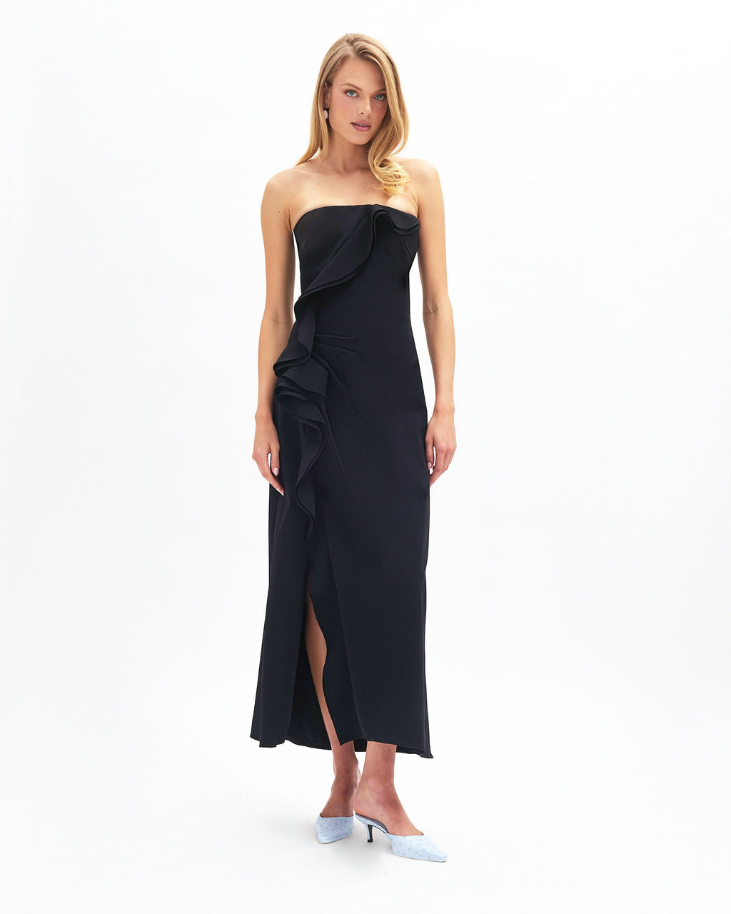 Poppy Dress in Noir
