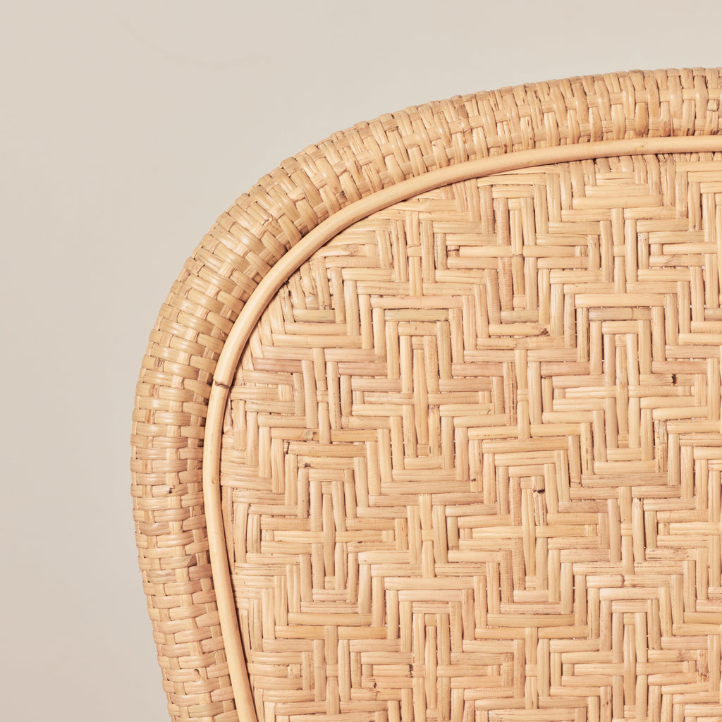 detail of side chair back