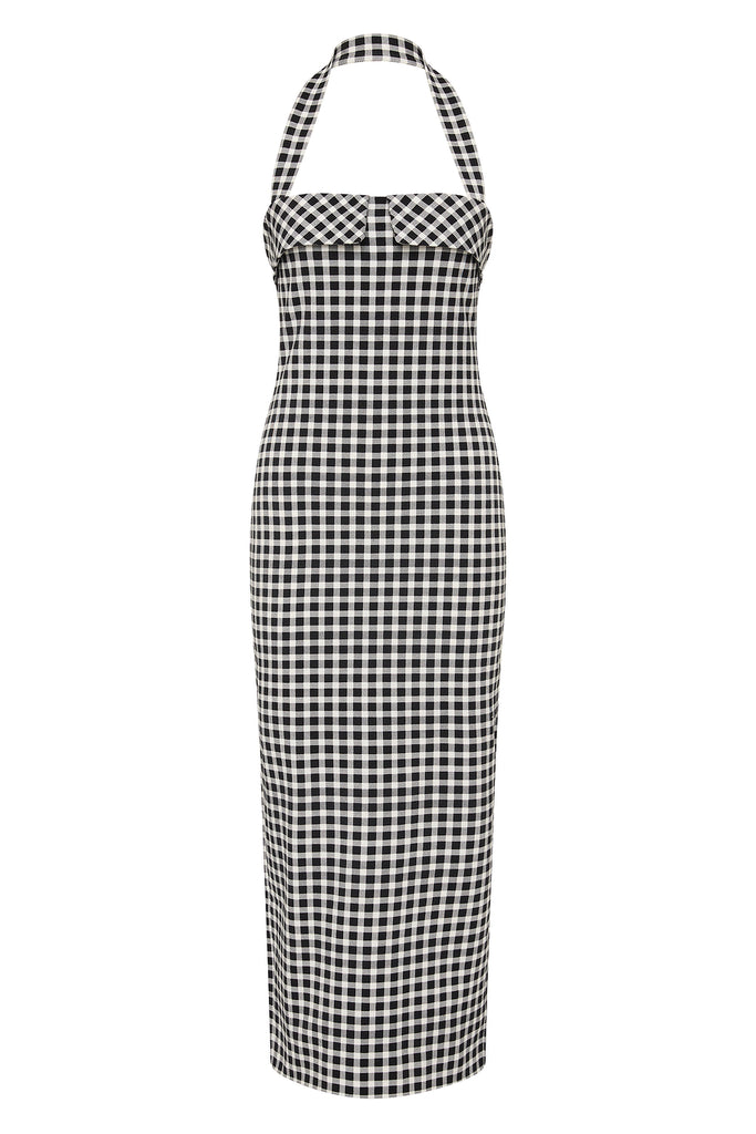 Chiara Dress in Black and White