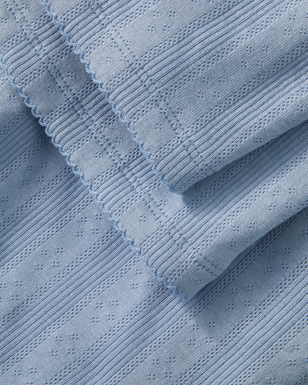 Pointelle Pant in Periwinkle