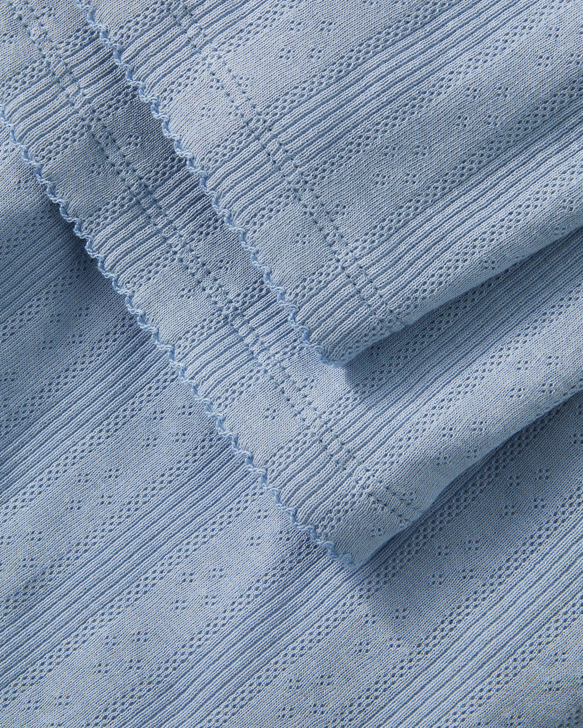 Pointelle Pant in Periwinkle