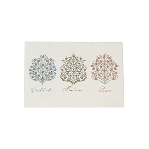 Villa Seville Note Card Assorted Set of 6 in Chambray