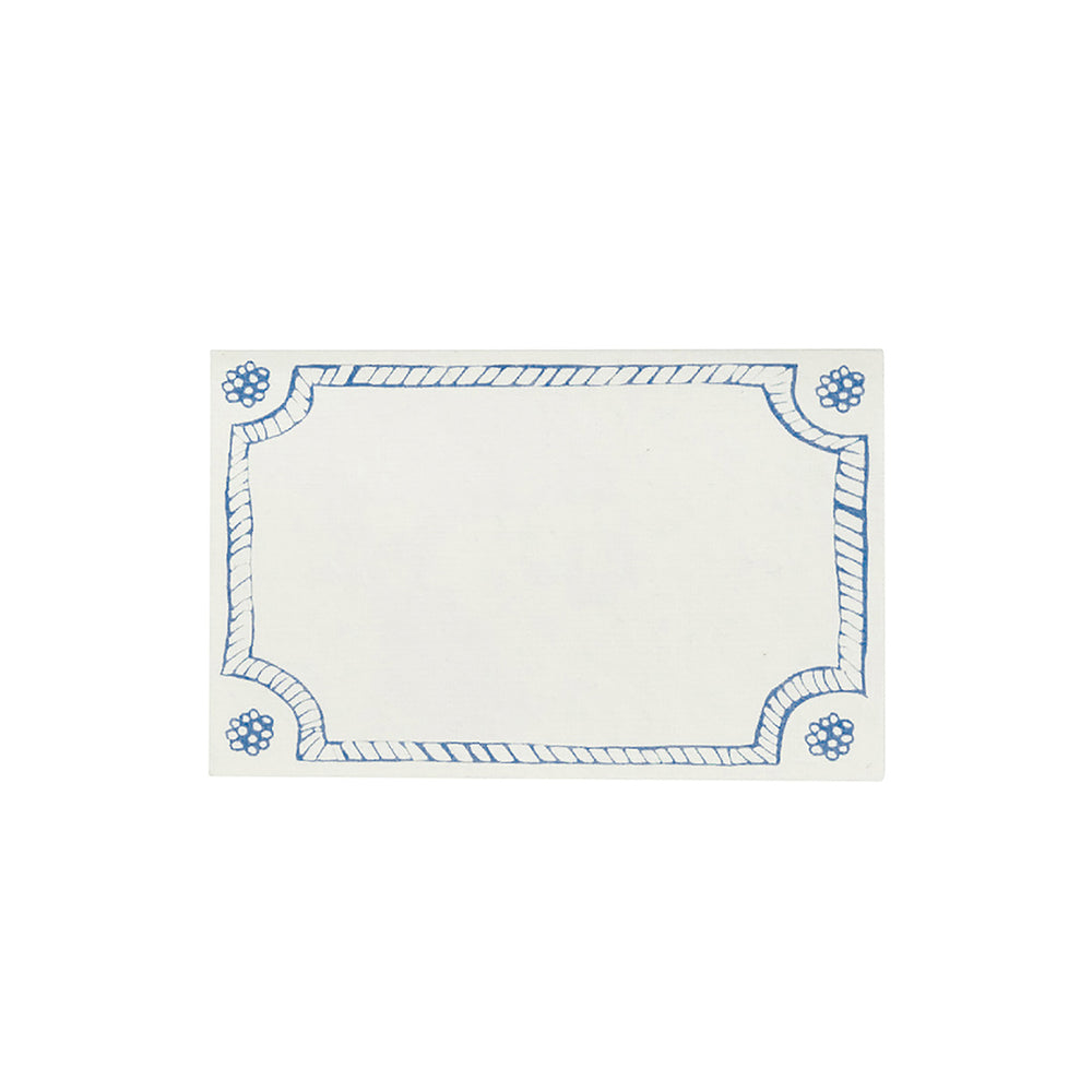 Berry & Thread Place Card, Set of 12 in Chambray