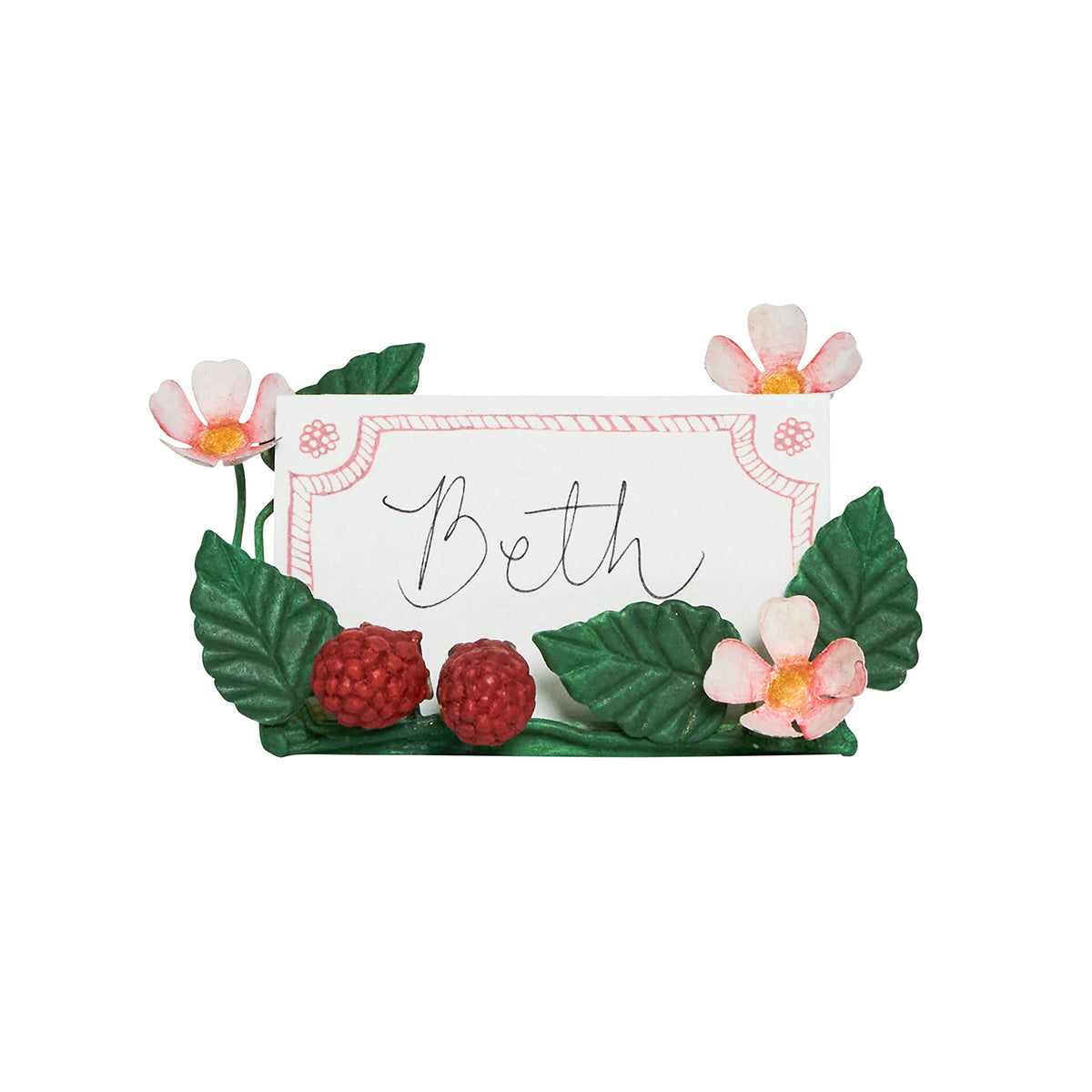 Berry & Thread Place Card, Set of 12 in Blush