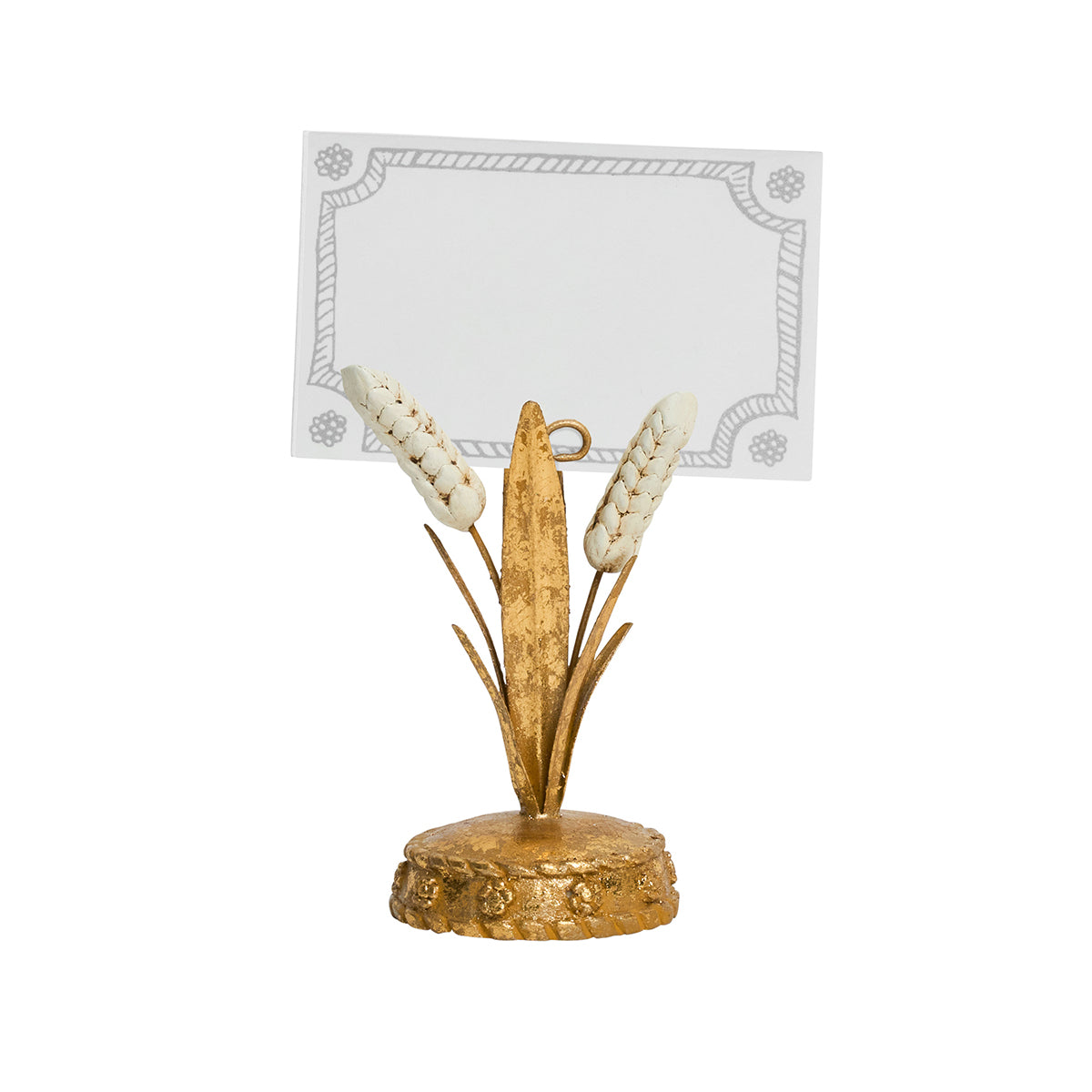 Berry & Thread Place Card in Silver, Set of 12