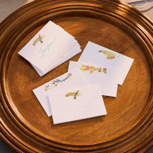 Forest Walk Place Card Assorted in Multi, Set of 12