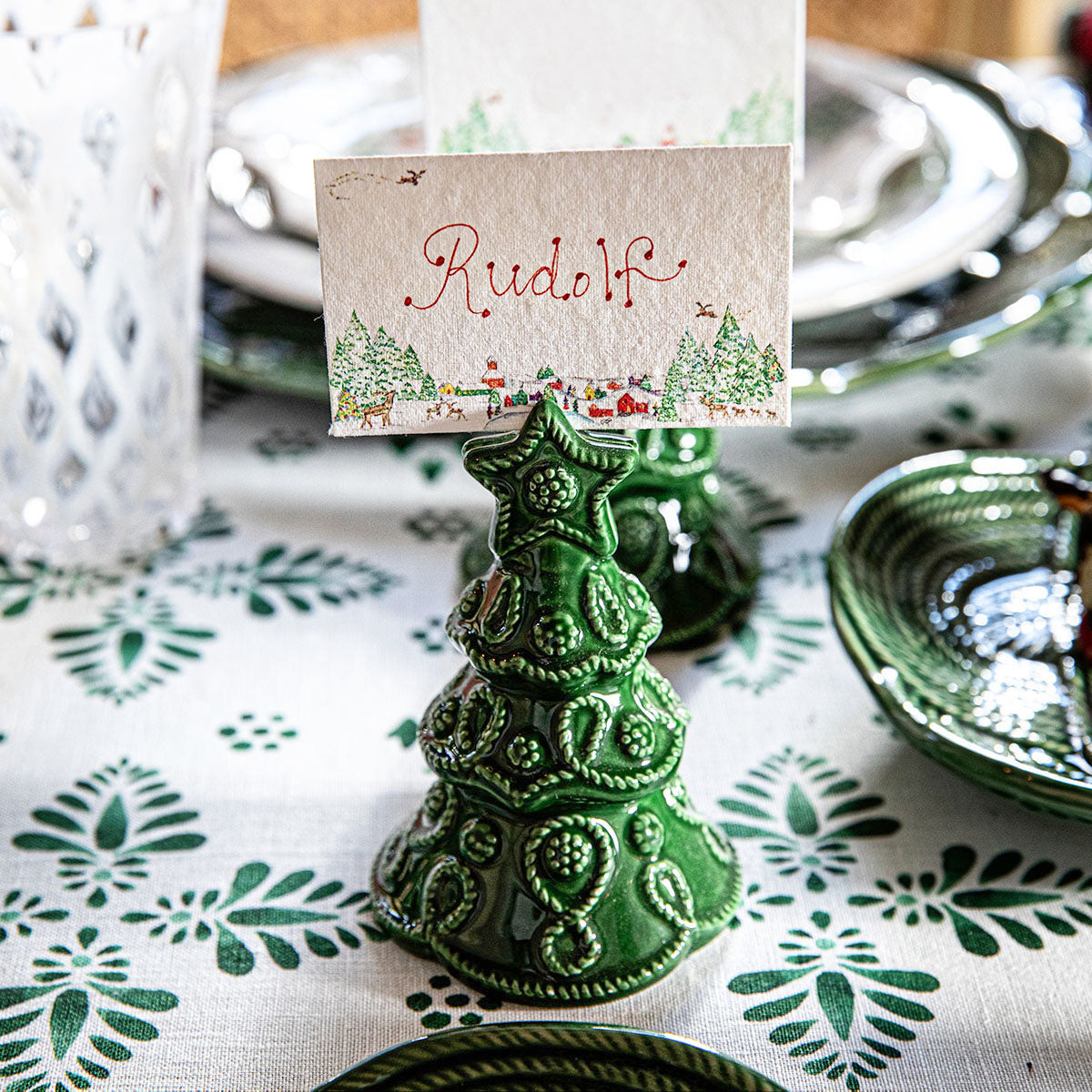 Berry & Thread North Pole Place Card, Set of 12