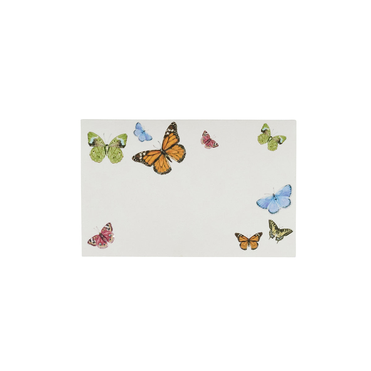 Meadow Walk Butterfly Place Card in Multi, Set of 12