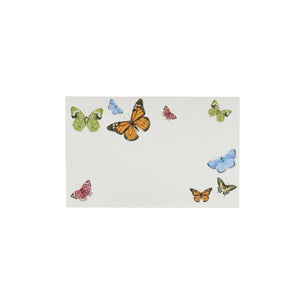 Meadow Walk Butterfly Place Card in Multi, Set of 12