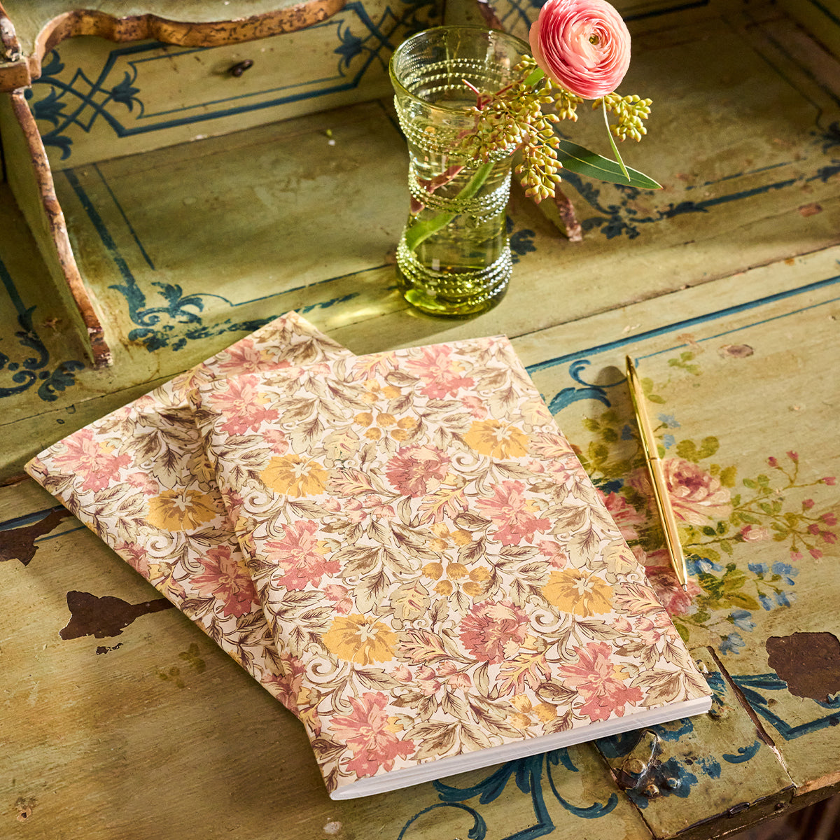 Willa 7" x 10" Paper Journal in Amber