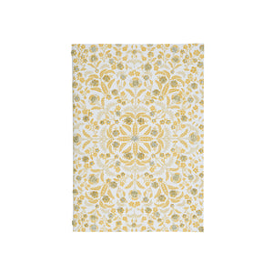 Berry & Thread Thistle 7" x 10" Paper Journal in Gold/Silver