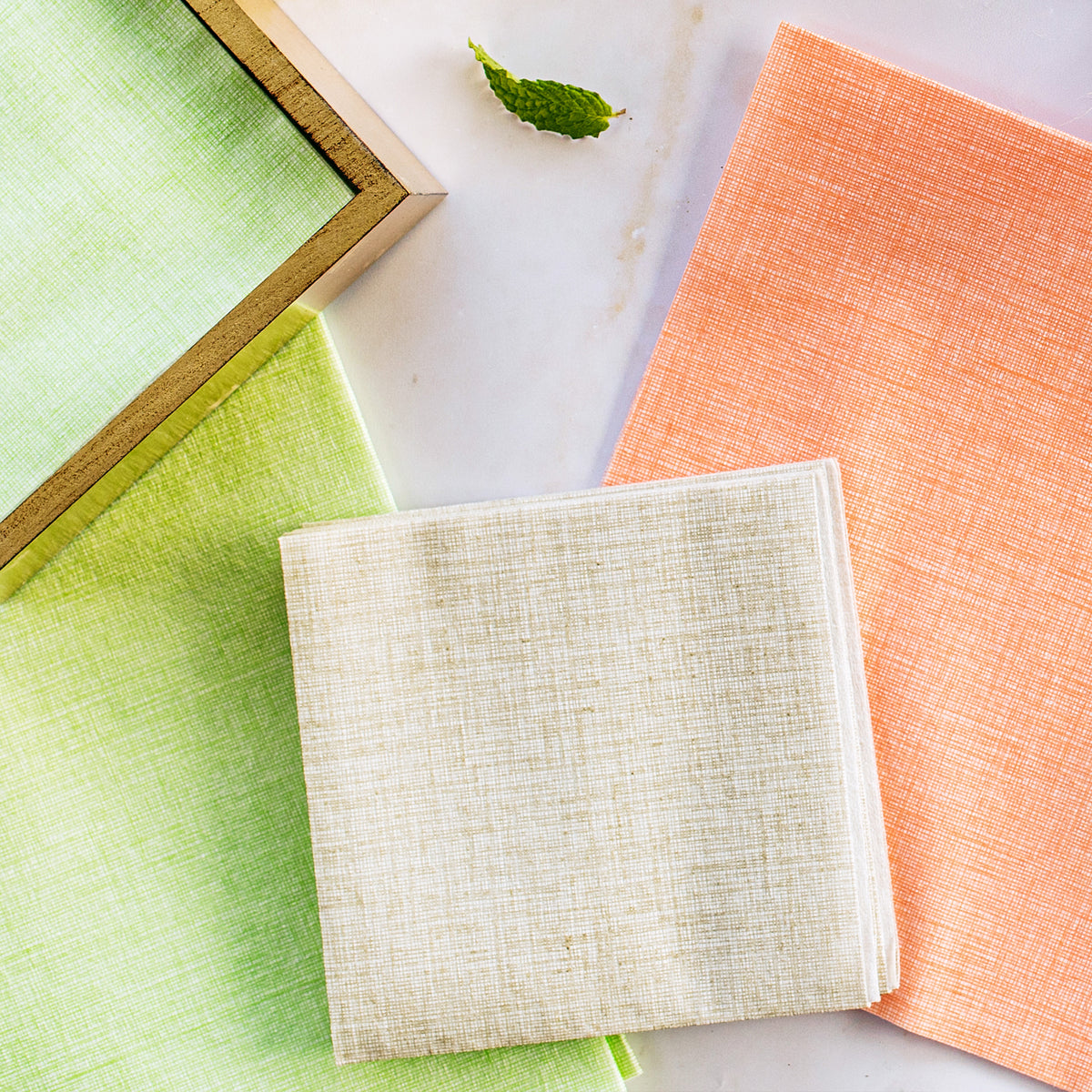 Papersoft Easy Cocktail Napkins in Taupe, Pack of 20