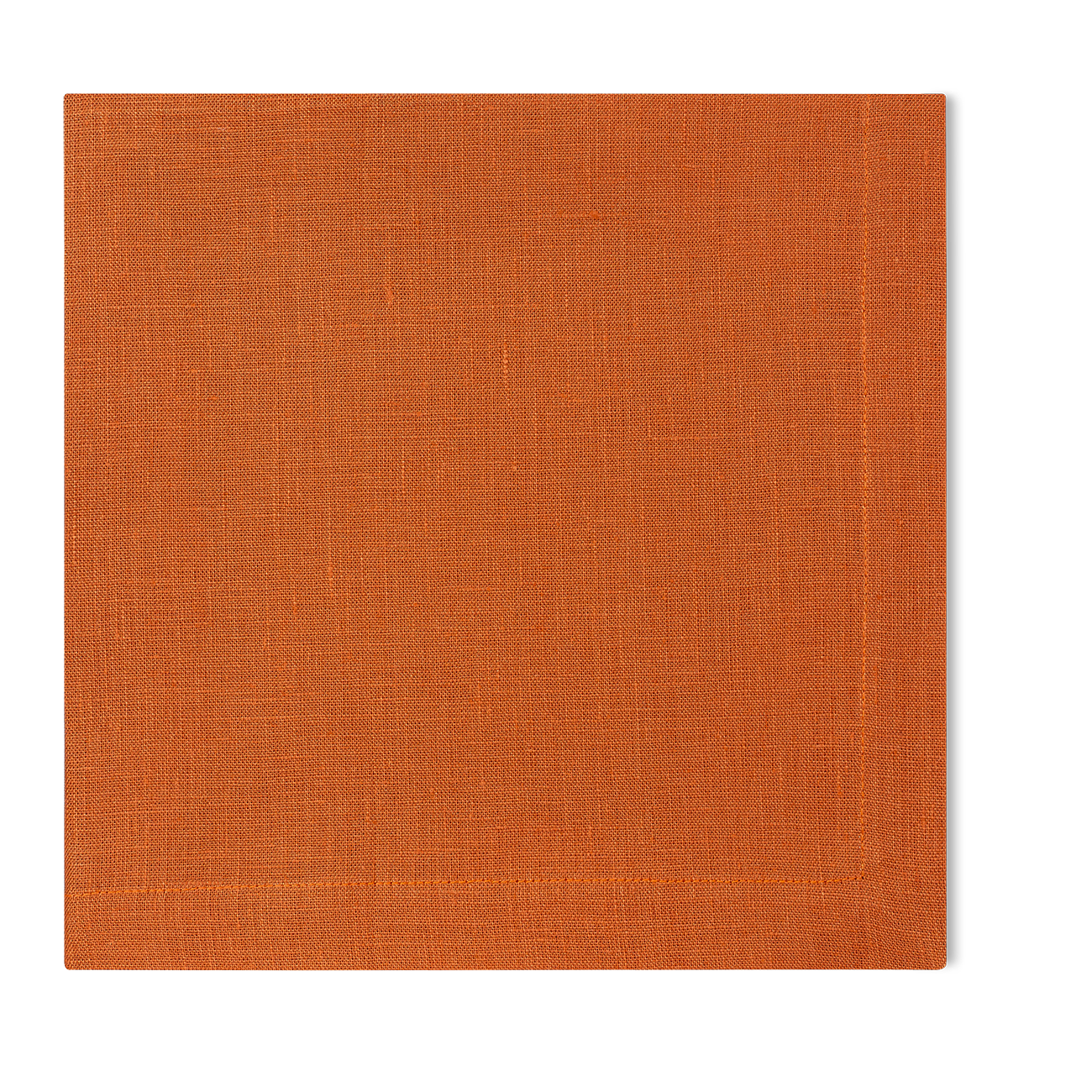 Prism Tangerine Napkin in Linen