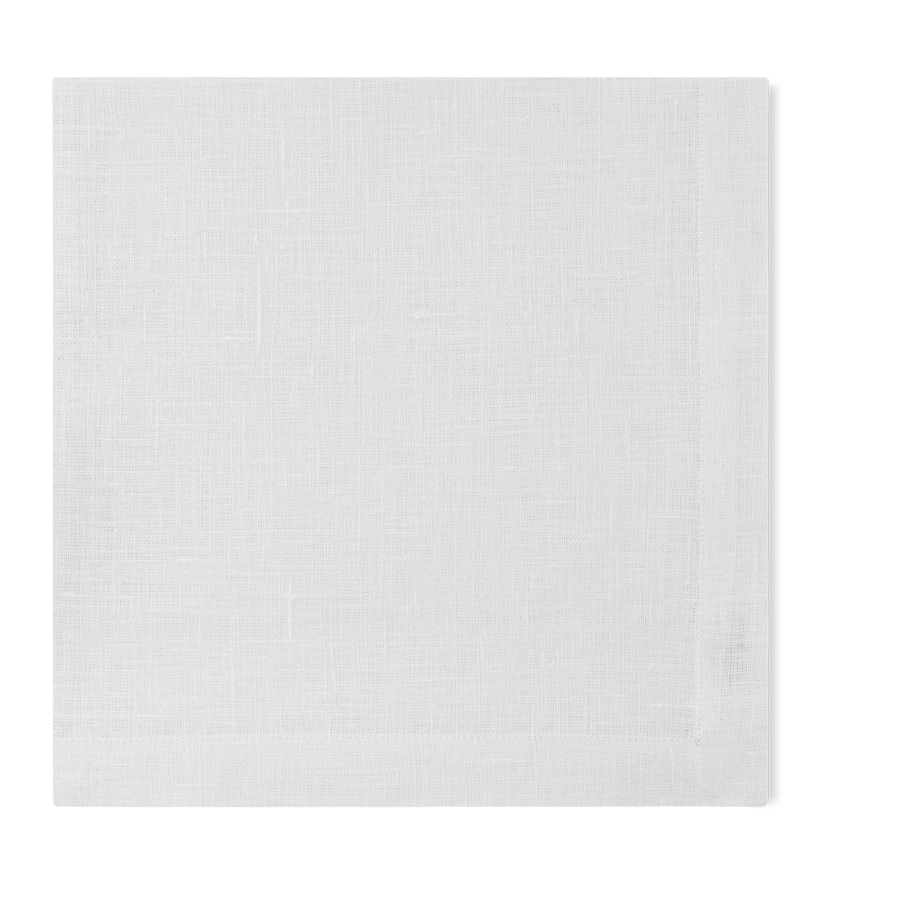 Prism White Napkin in Linen