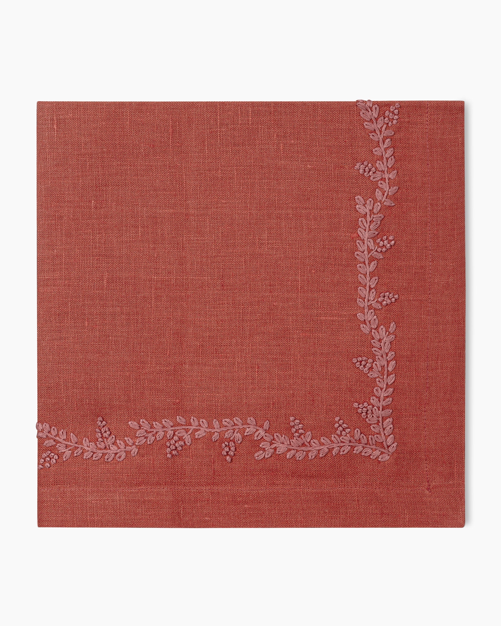 Henry Handwork Prism Vine Dinner Napkin