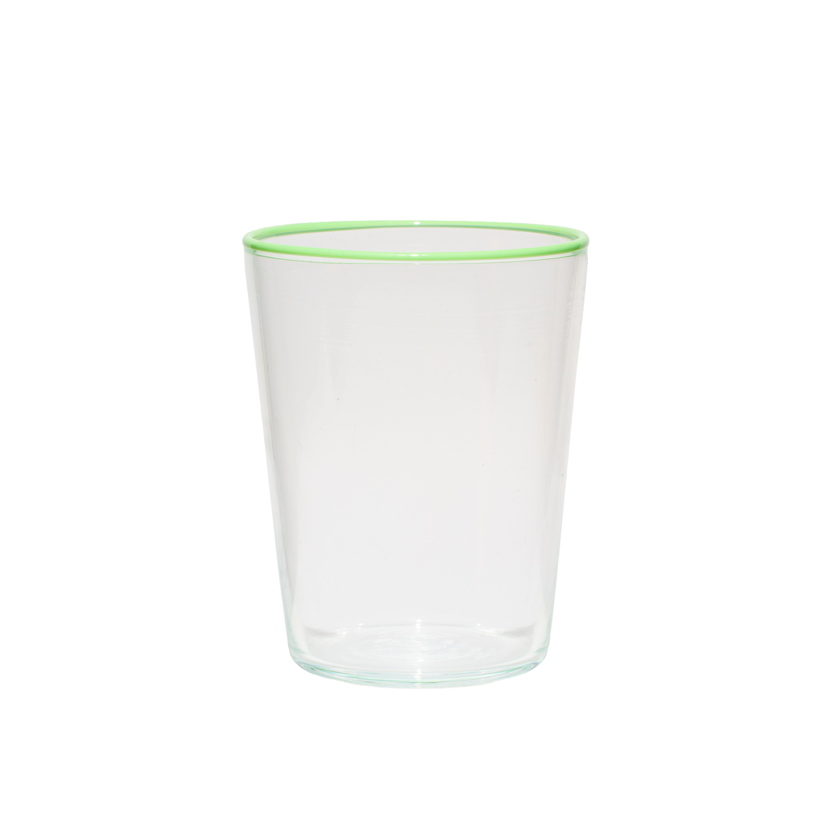 Summer Glasses in Light Green, Set of 6