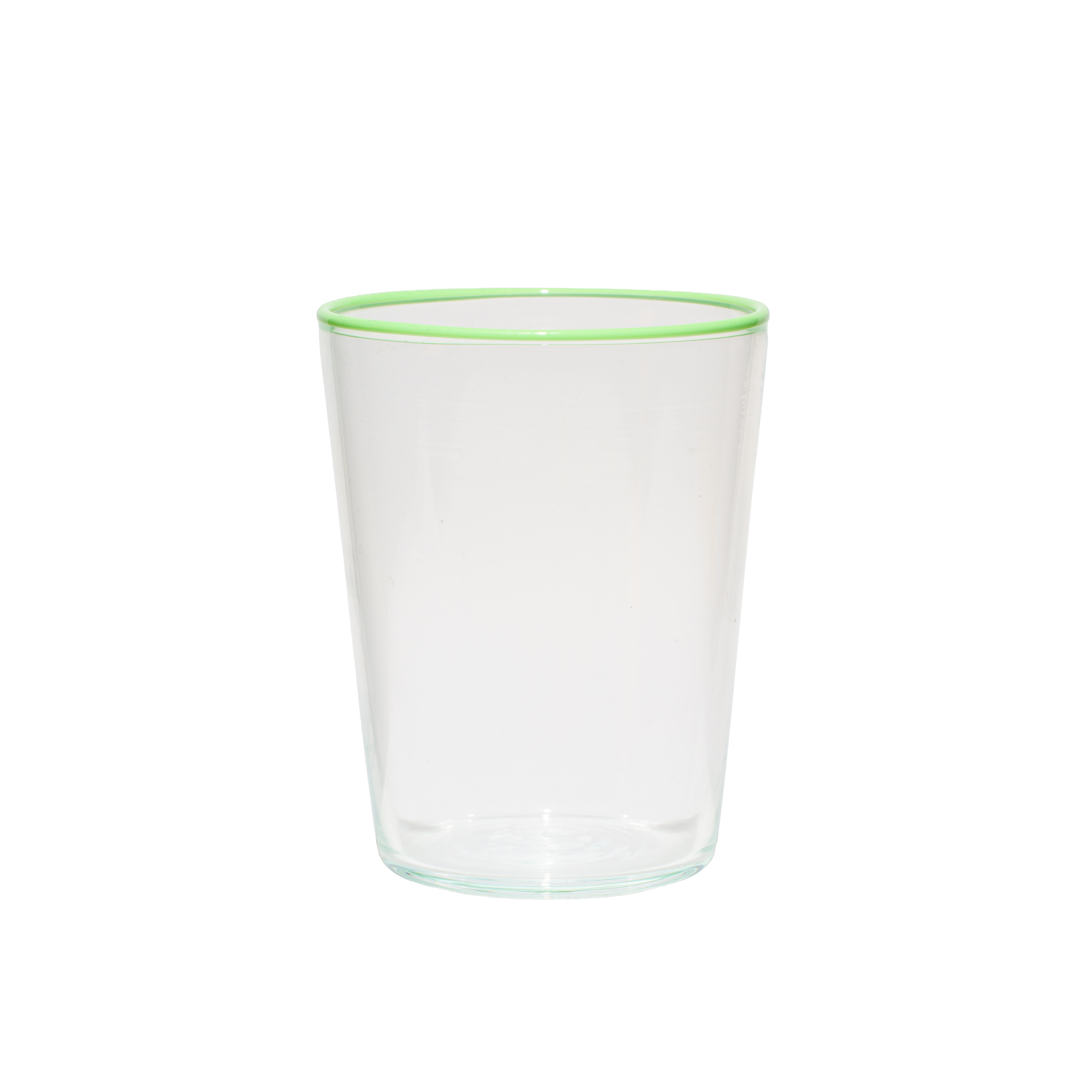 Summer Glasses in Light Green, Set of 6