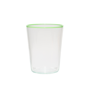 Summer Glasses in Light Green, Set of 6